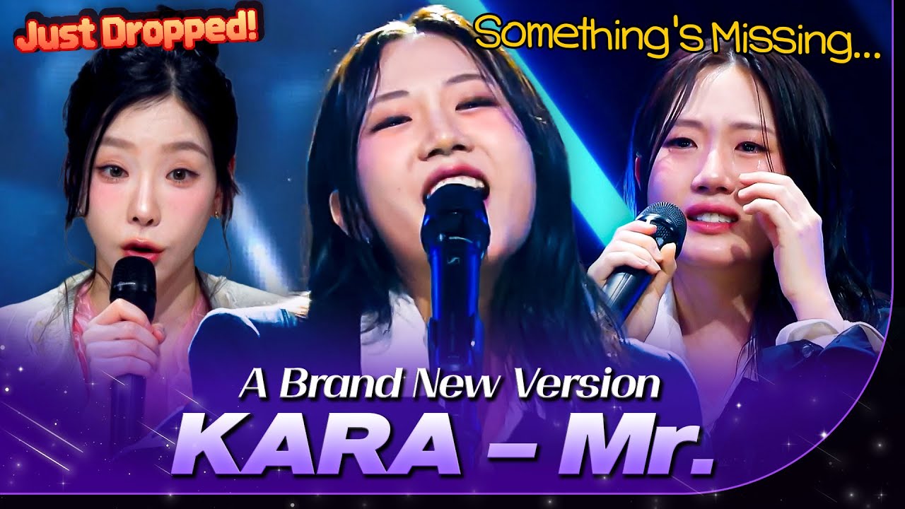 [Sing Again 4] Why Did 'KARA' KYURI Cry After Performing 'Mr.'? 😲😲