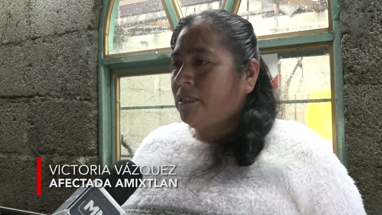 Siguen sin apoyos pobladores de Amixtlán tras paso de Huracán Grace