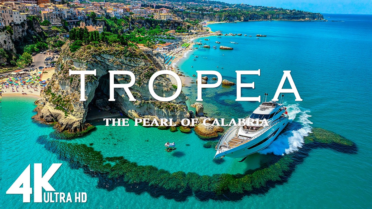 [4K] TROPEA 🇮🇹 – The Pearl of Calabria 💎 | Scenic Relaxation & Relaxing Deep House Chill