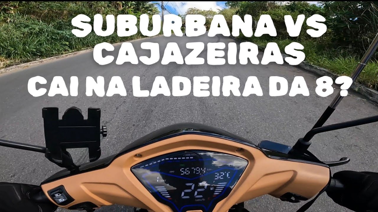 Motovlog Suburbana x Cajazeiras – Subi a ladeira da 8!🔥🔥