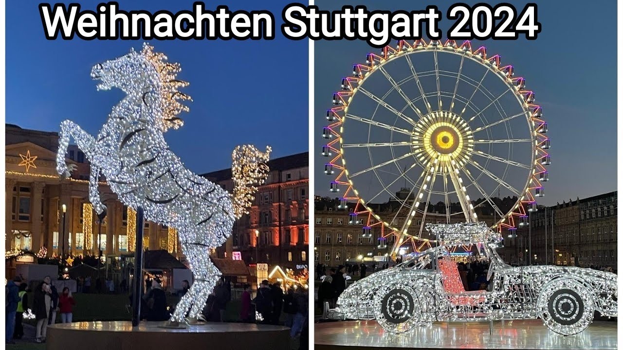 Штуттгарт рождественский🎄🎅Stuttgart Cristmas🌲