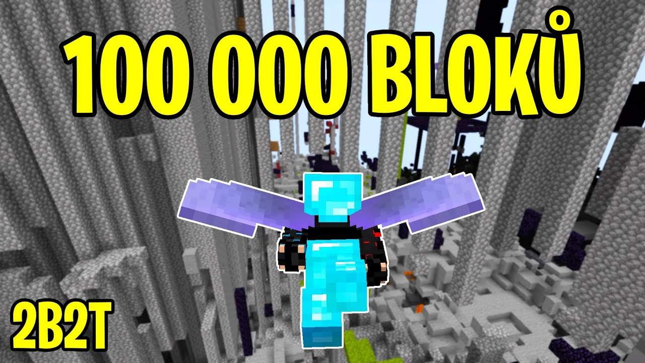 Letěl Jsem 100,000 Bloků na 2B2T a Našel Tohle…