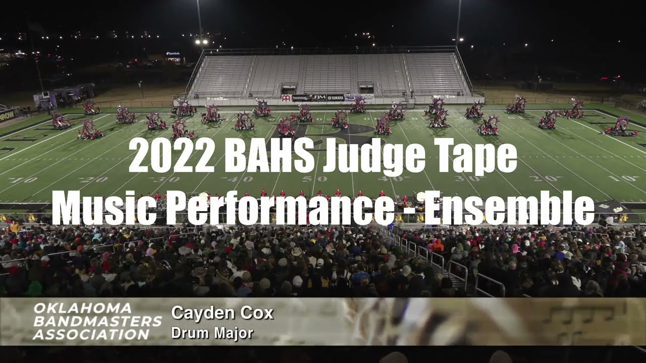 2022 Broken Arrow High School | Ensemble Music Performance Judge Tape