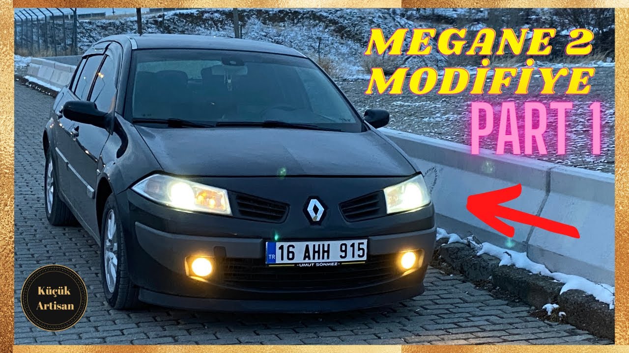 MEGANE 2 MODİFİYE EDİYORUZ ! #PART1 I multimedya yaptık.