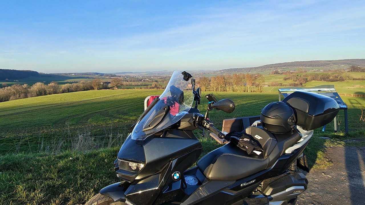 BMW C400GT Mergelland-Belgien Tour