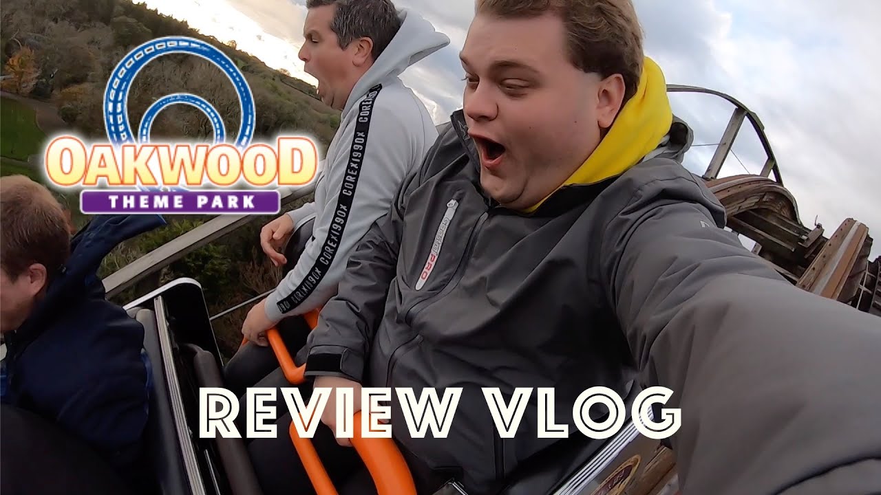 Oakwood Review Vlog - Achtbaan beugel vliegt open! ERT op Megafobia & Speed. Doorweekt in Drenched!