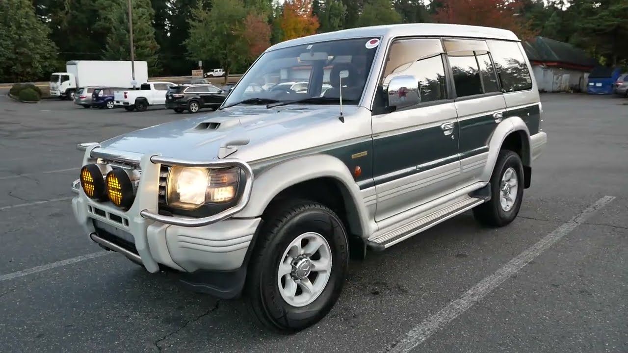 1995 Mitsubishi PAJERO 4WD V46, TURBO-DIESEL-INTERCOOLER 2.8L 4M40, A/T RHD-JDM