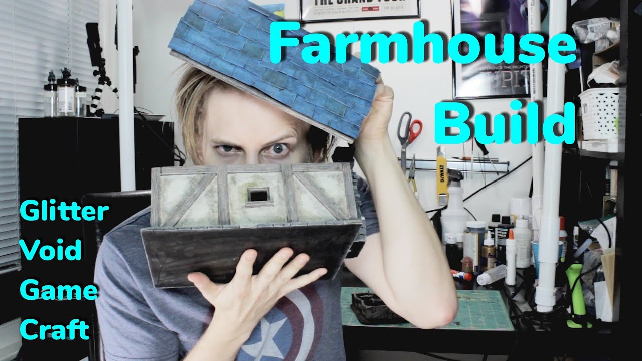 How to Build a Tabletop Farmhouse (with Playable Interior)