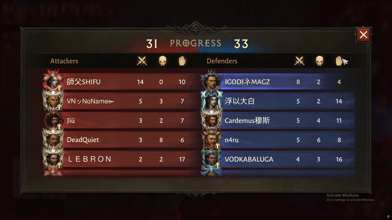 Diablo Immortal monk gaming 4.6k reso in a whale match