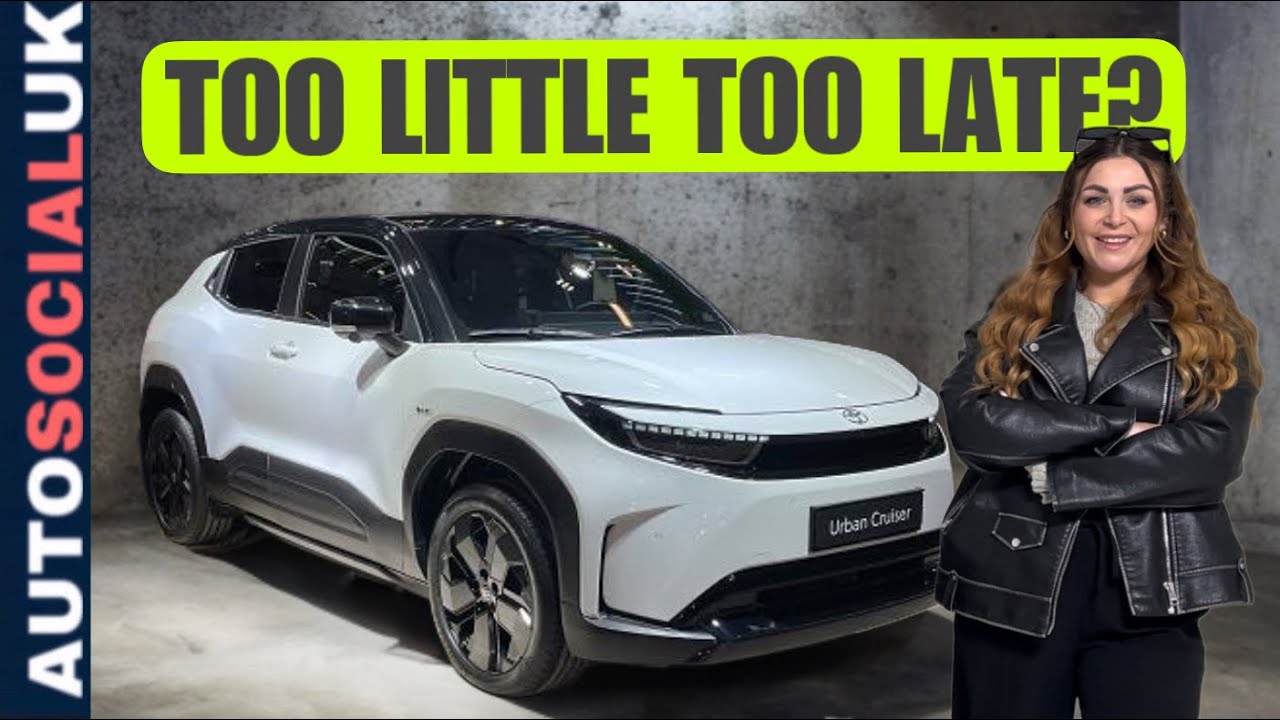 First Look: Toyota Urban Cruiser - The Next Electric Crossover Collaboration with Suzuki!