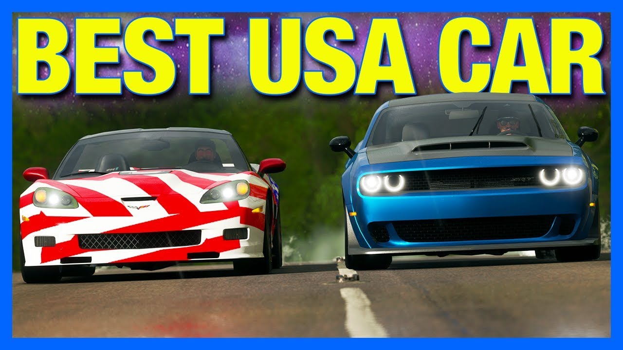 Forza Horizon 4 : BEST AMERICAN CAR!!