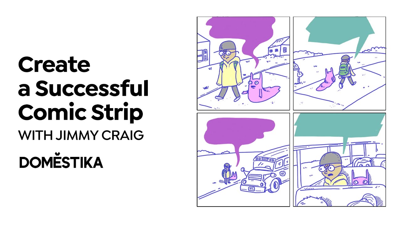 CURSO ONLINE Creaci&oacute;n de tiras c&oacute;micas: ilustra historias &uacute;nicas de Jimmy Craig