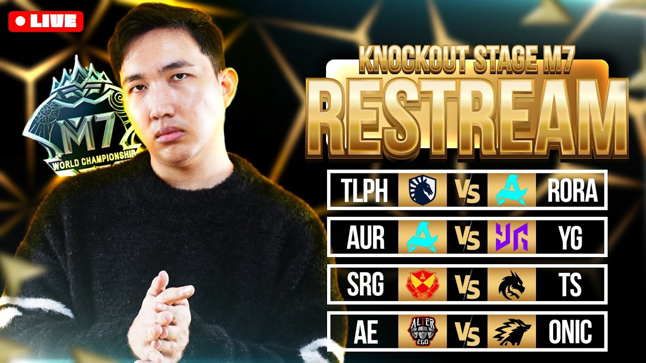 RESTREAM M7 KNOCKOUT DAY1 !!!! | lemontopup.id