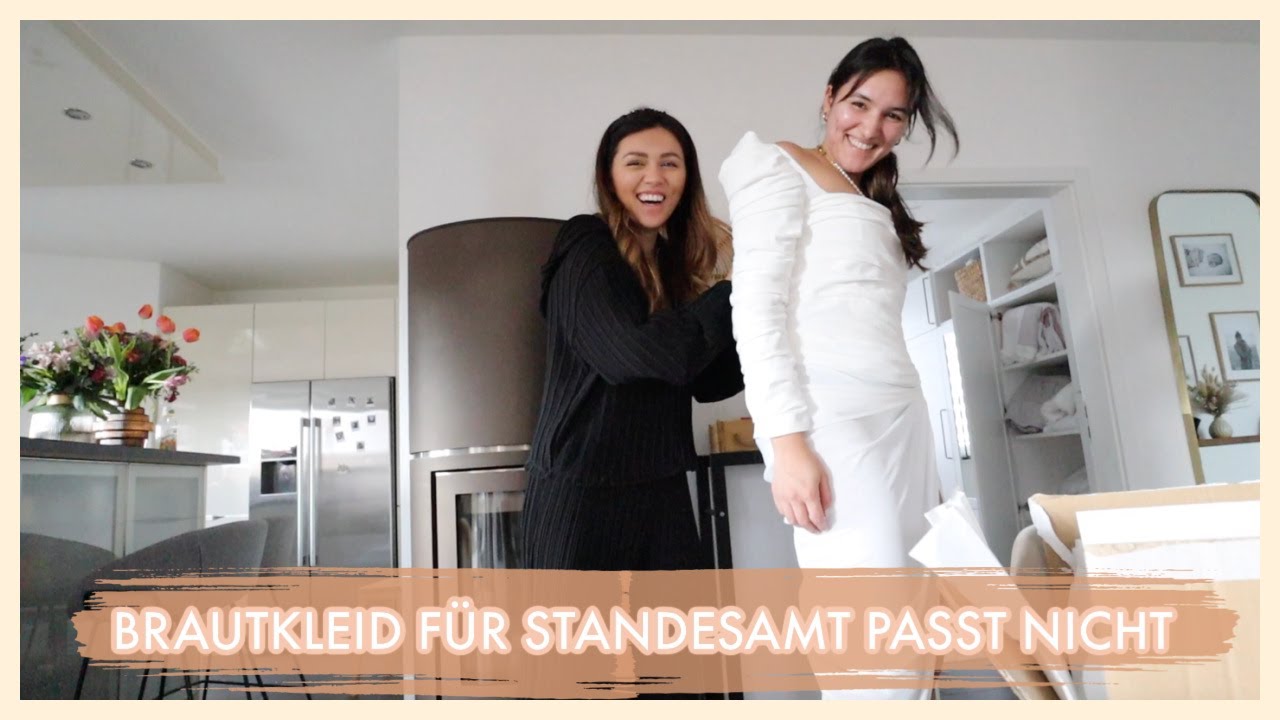 BRAUTKLEID UND BRAUTJUNGFERNKLEIDER ANPROBE! | 21.04.2021 | ANKAT