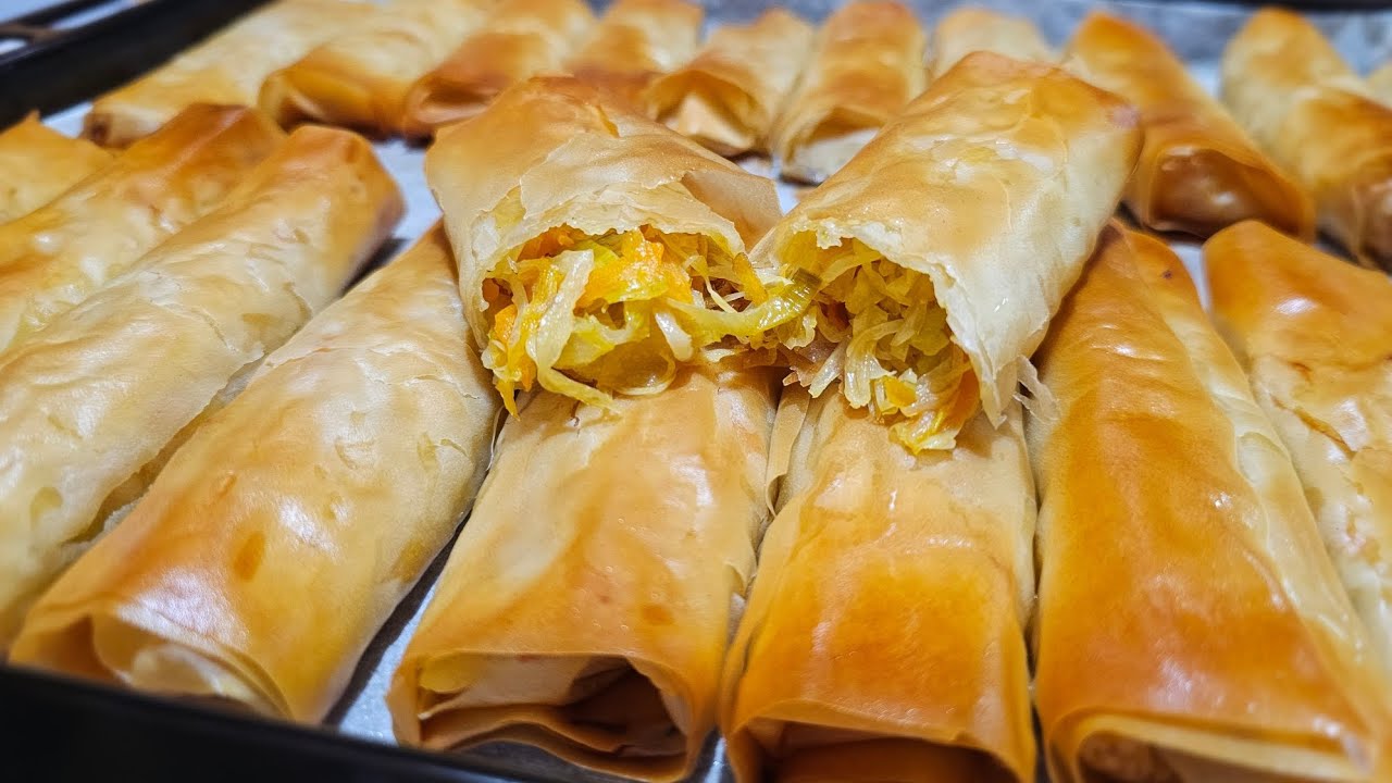 Gli involtini primavera cotti al forno di mamma Gildarella troppo golosi e irresistibili 😍👍 