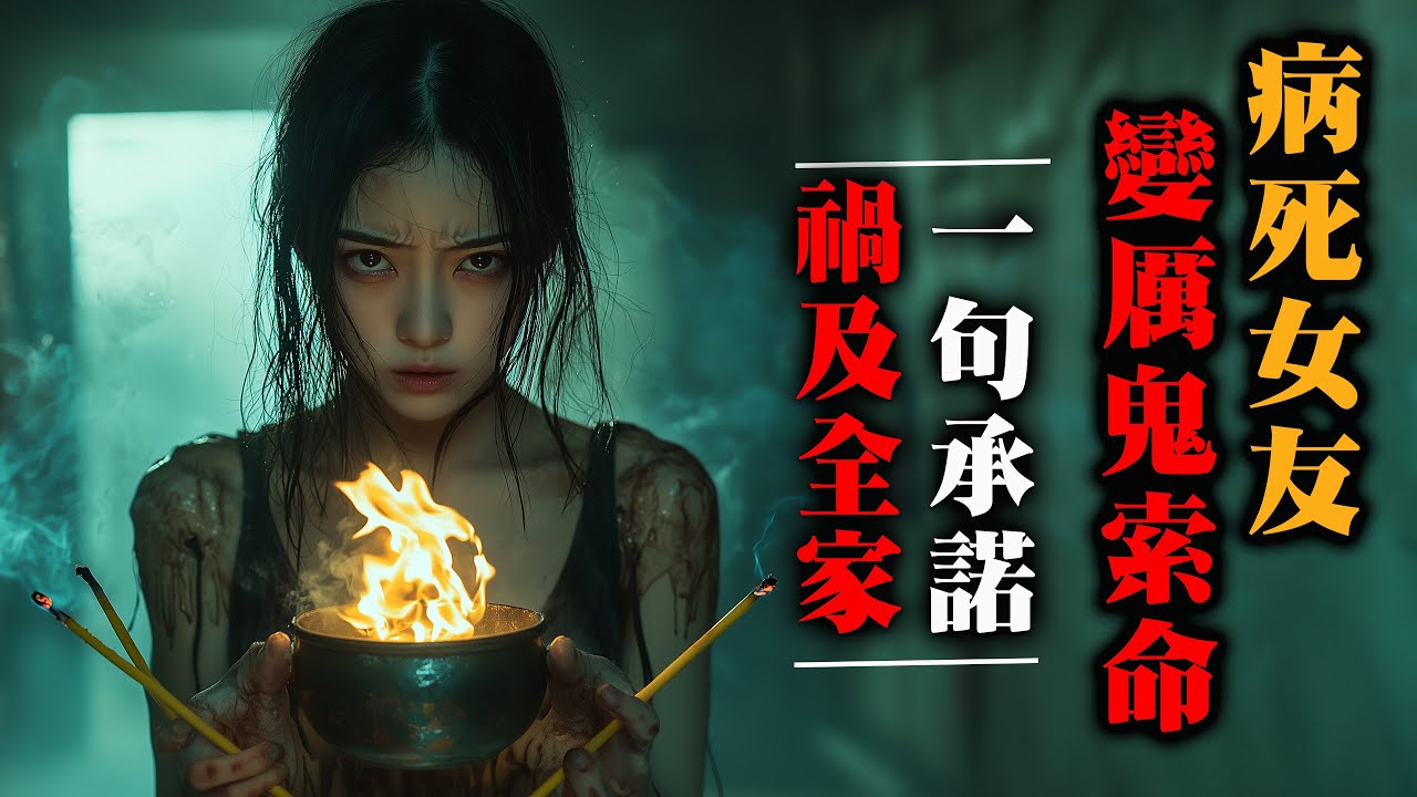 【鬼故 香港粵語恐怖 】女友過身後｜變成厲鬼要攞事主條命｜只因臨終時一句承諾｜真人真事｜新加坡｜ 廣東話 | 聽鬼故事