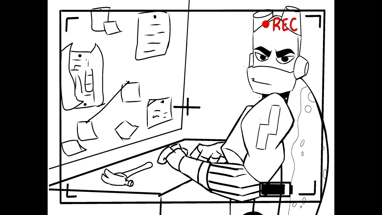 Rottmnt Animatic: Leo refuses to acknowledge Donnie’s existence (based on principle)