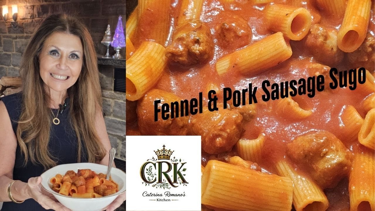 Соус из фенхеля и свиных колбасок от Франческо Романо 🇮🇹 🍝2025 Еда — мой язык любви ❤️❤️