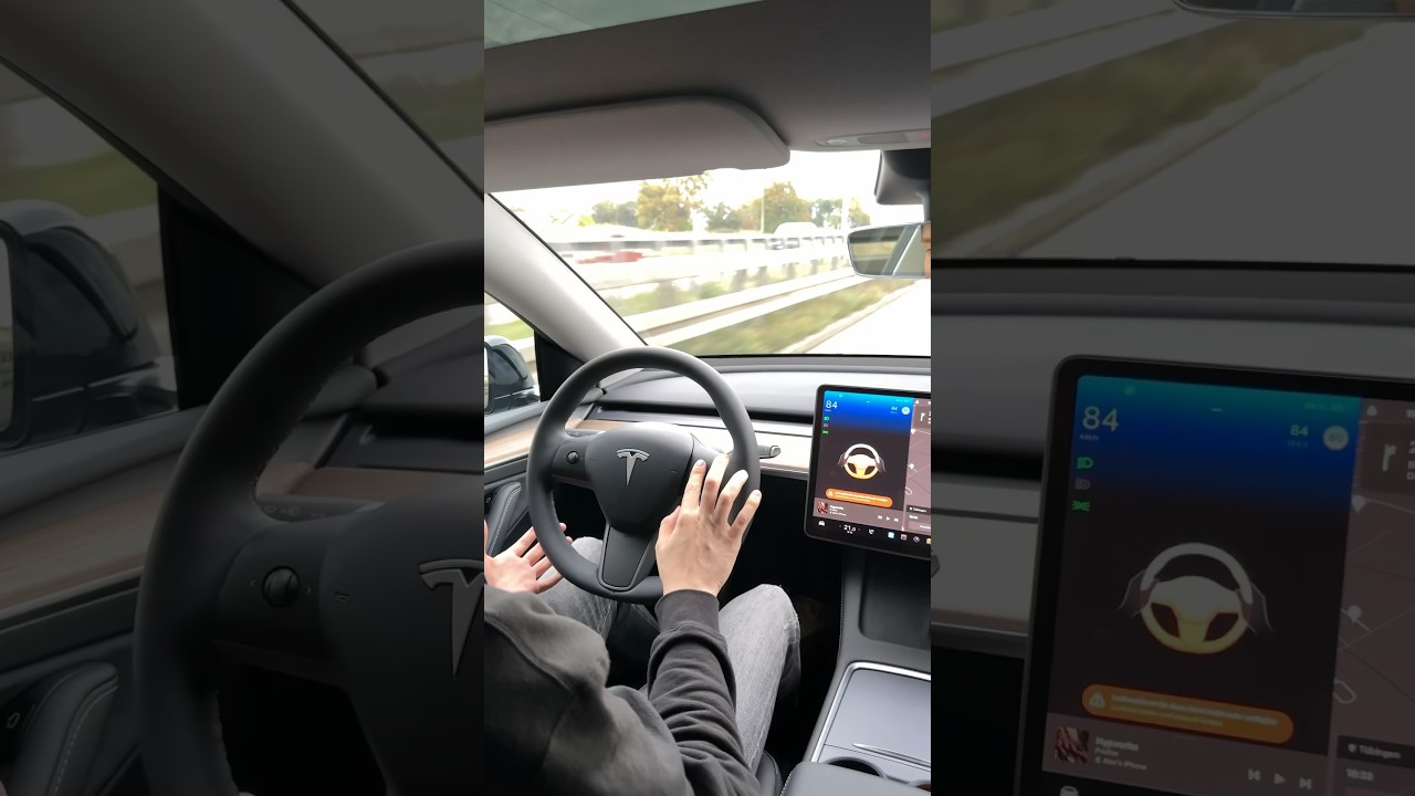 Я ПРОТЕСТИРОВАЛ АВТОПИЛОТ ТЕСЛЫ&hellip;🗿🛞🚘