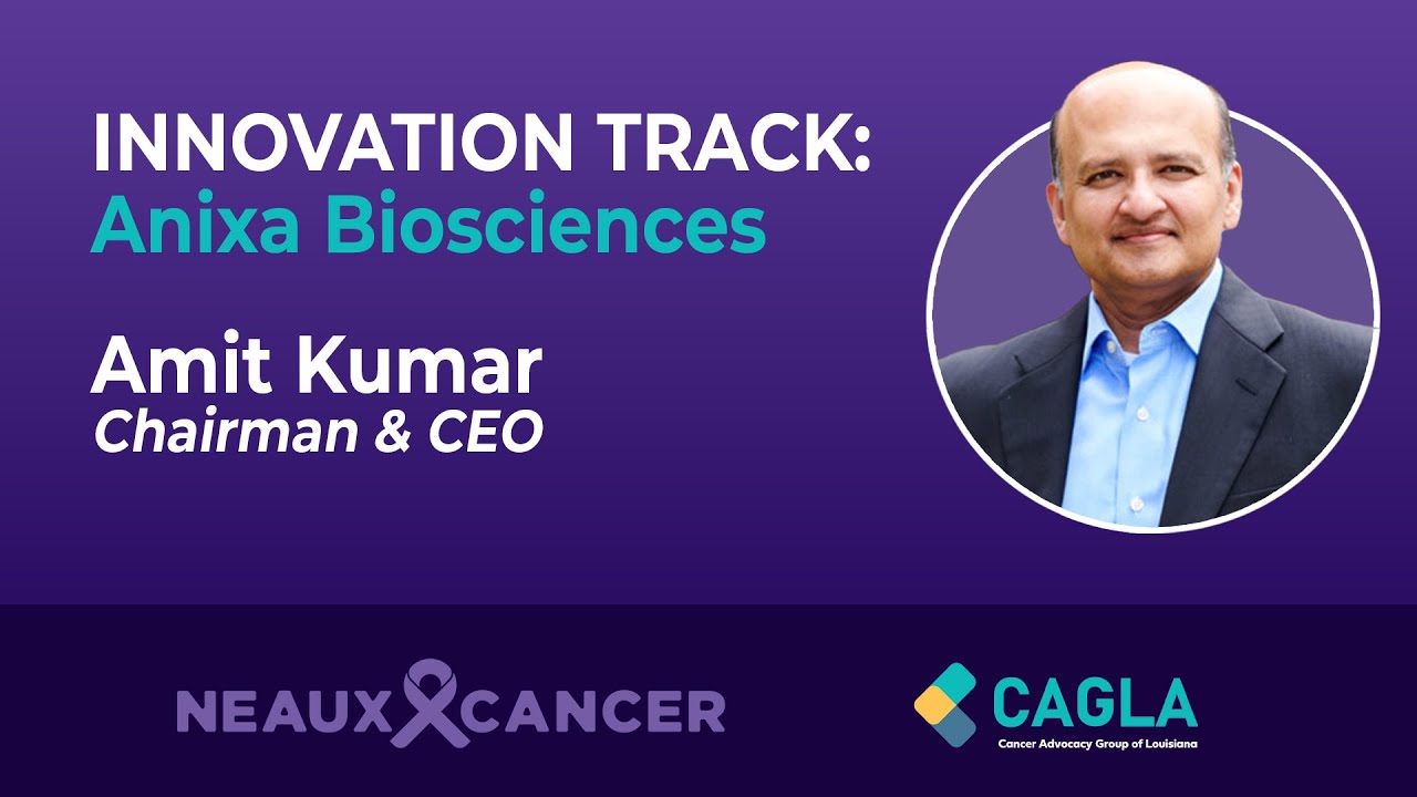 INNOVATION TRACK: Anixa Biosciences - Amit Kumar, Chairman & CEO