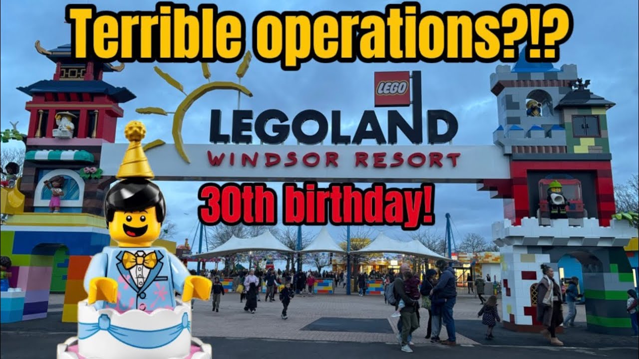 TERRIBLE operations at LEGOLAND?!? | LEGOLAND windsor half term vlog!