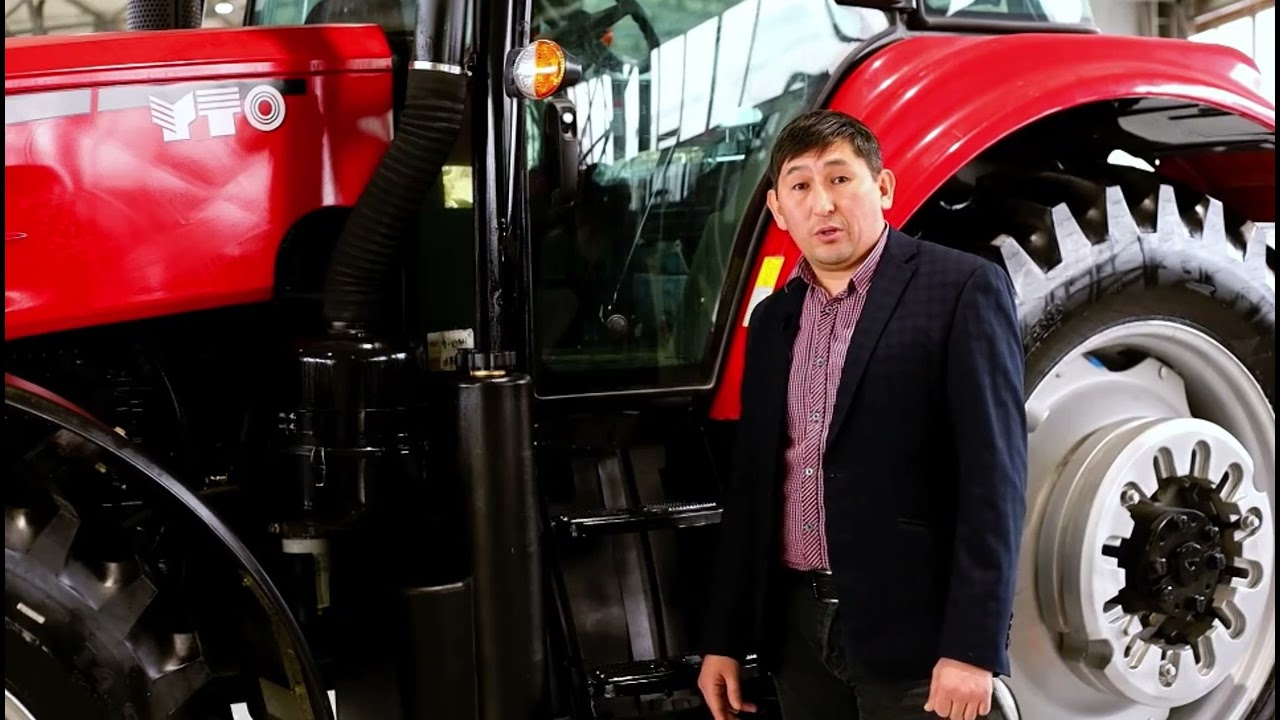 Обзор YTO 1404-1 (140 л.с.) сделано в Казахстане, 30% субсидии