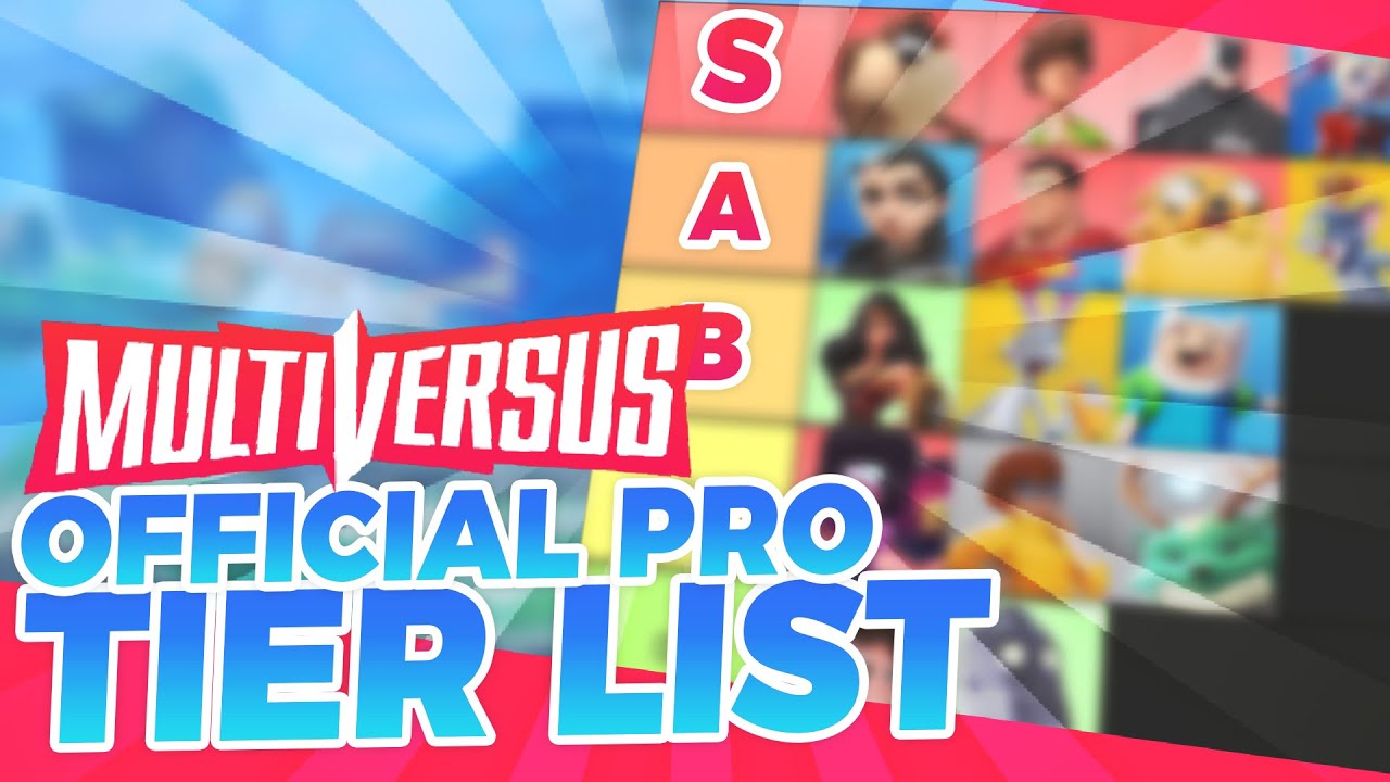 Official Pro Multiversus Character Tier List 2022 | based on Pro Players