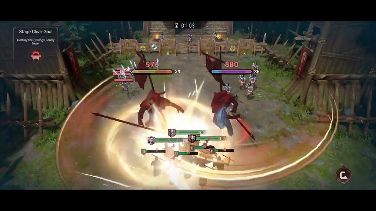 Vikings rise single game play in mobile #youtube #vikings #viral #mobilegame 