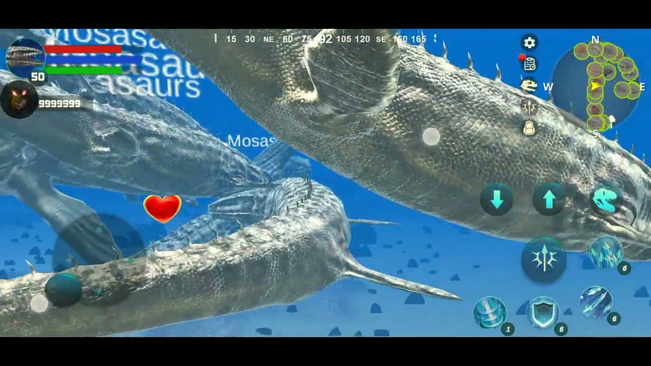 Jurassic Mosasaursa 
