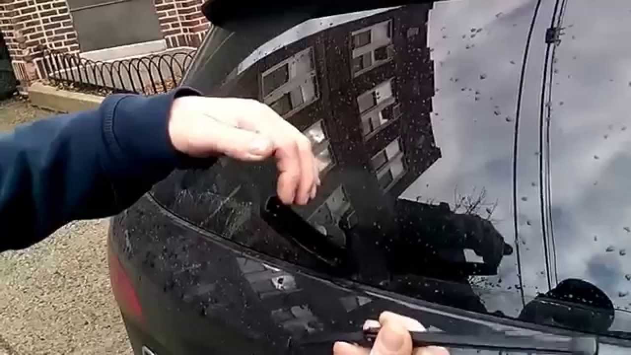 How to replace all AUDI Q5/Q7 rear wiper blade