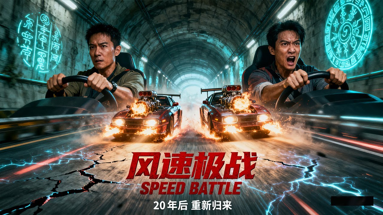 《风速极战 Lost But Win》20年后的重新归来，赛车风速火力的激烈拼搏