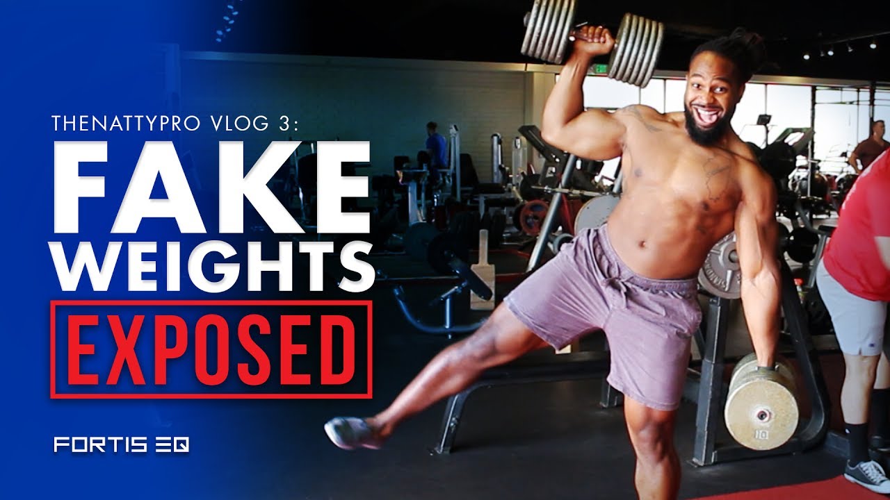 Fake Weights Exposed | Thenattypro Vlog 3