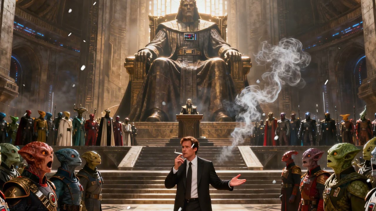 Galactic Empire Declares War | Humanity's Representative Just Shrugged and Lit His Cigarette   HFY