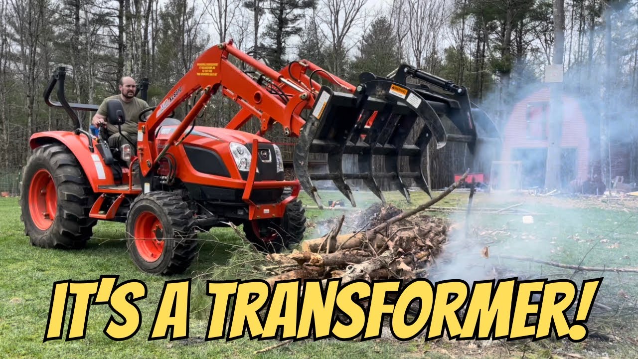 I transformed my property with a Kioti tractor…and you can too!!!
