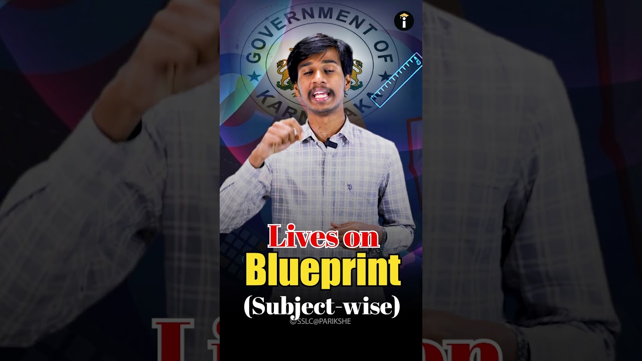 SSLC BLUEPRINT 2026 ! | Karnataka Board Exam Blueprint & Playlist | Parikshe