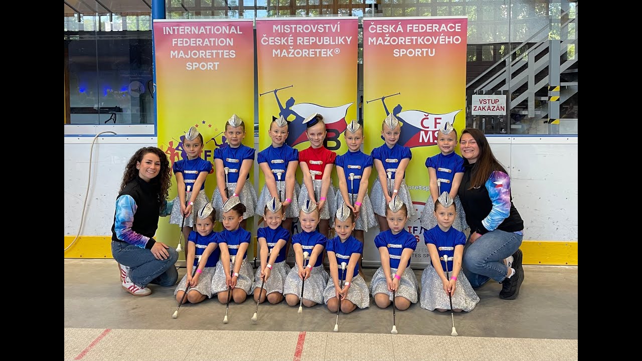 Mažoretky DDM Nová Paka - Baton Littlecadet stage 2025