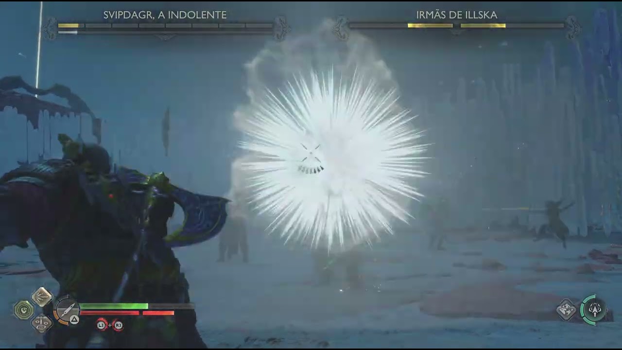 [God of War Ragnarök] Killing Svipdagr the Cold and the Sisters of Illska