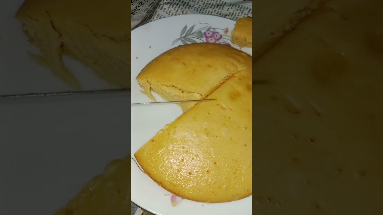 মামার হাতের বানানো কেক, ভাগনির মুখে হাসি 🥰