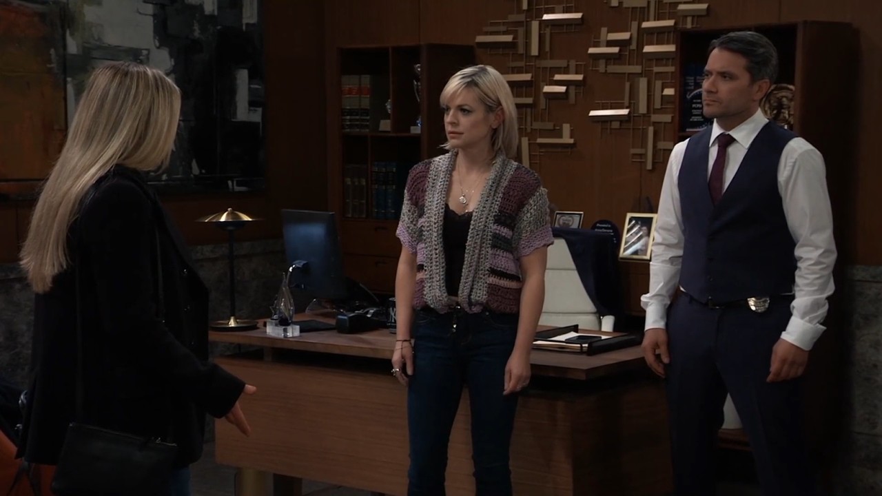 Nathan & Maxie 03-09-26 (2/2) Maxie tells Dante about Nathan & Lulu