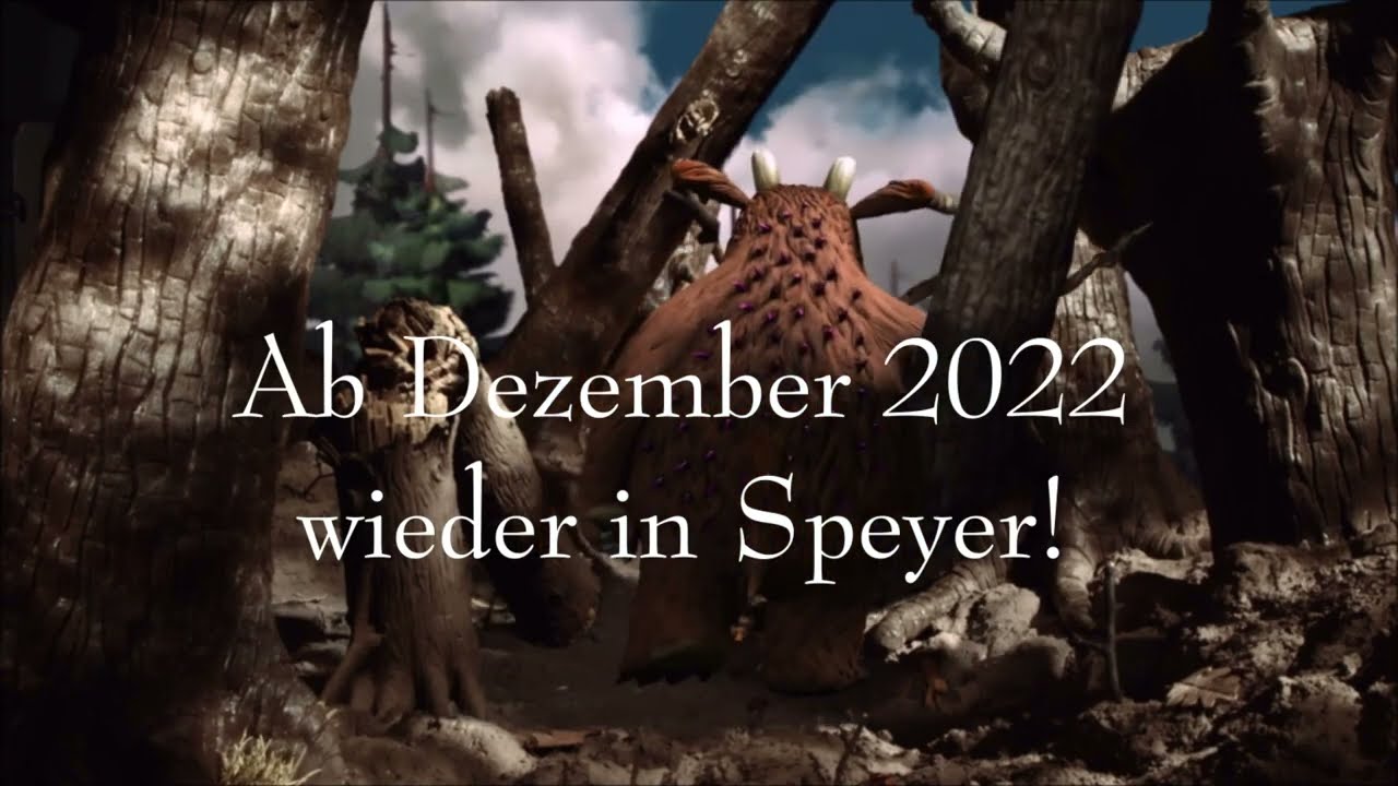 Der Grüffelo kommt zurück: Familienausstellung in Speyer ab Dezember 2022