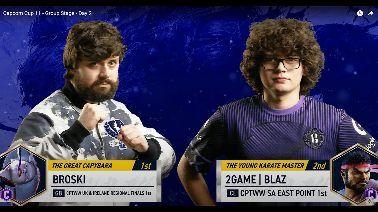 2GAME | BLAZ VS BROSKI – THE MOST INTENSE BATTLE OF GROUP D! 😱 | CAPCOM CUP 11
