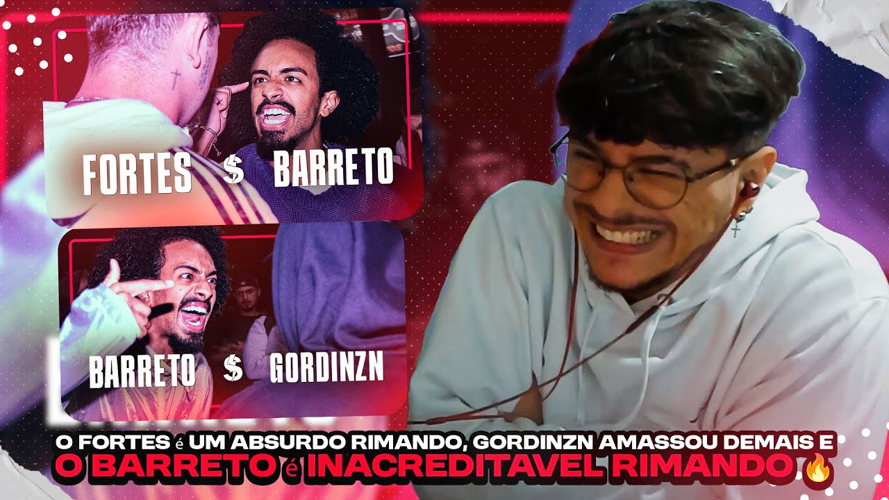 ALAN REAGE A (MELHOR DO ANO?) BARRETO x FORTES + (EMOCIONANTE) BARRETO x GORDINZN | REACT