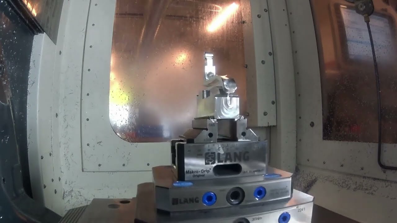NX to 5-axis CNC Machining Custom Bike Brake Lever