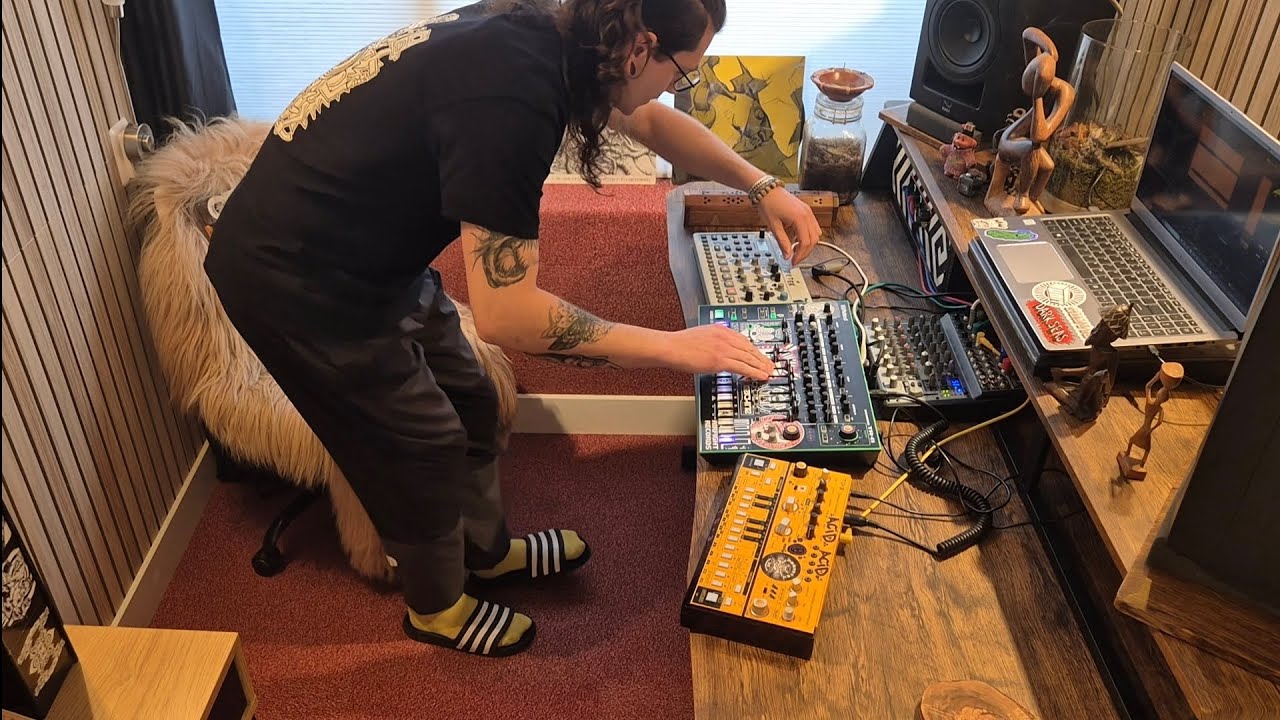 TRIBE TEKNO IMPROV ● MENTAL ACID LIVESET ● 170 BPM HARDWARE MACHINES