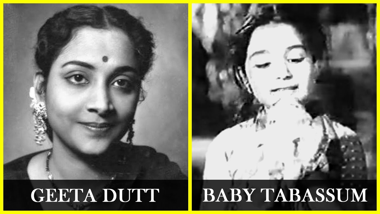 Geeta Dutt | Baby Tabassum | Tabassum Talkies