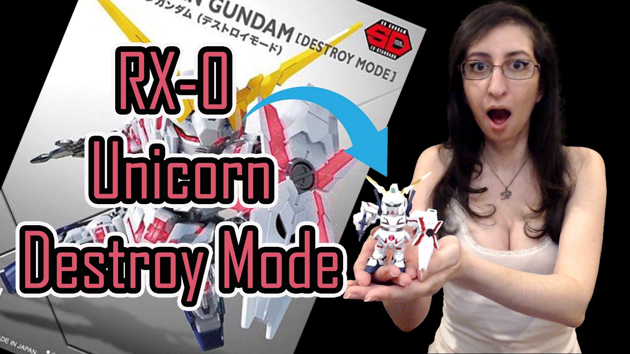 RX-0 Unicorn Gundam Destroy Mode SD Kit BUILD and REVIEW!