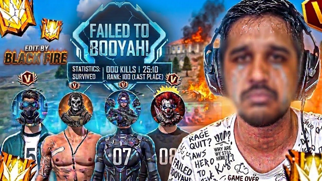 Impossible 10 Booyah Streak Challenge With Youtubers 😱