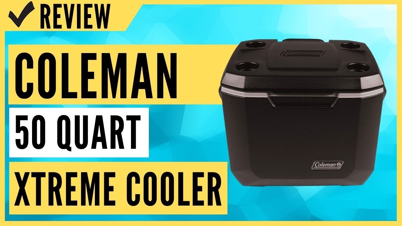 Coleman Rolling Cooler 50 Quart Xtreme 5 Day Cooler Review