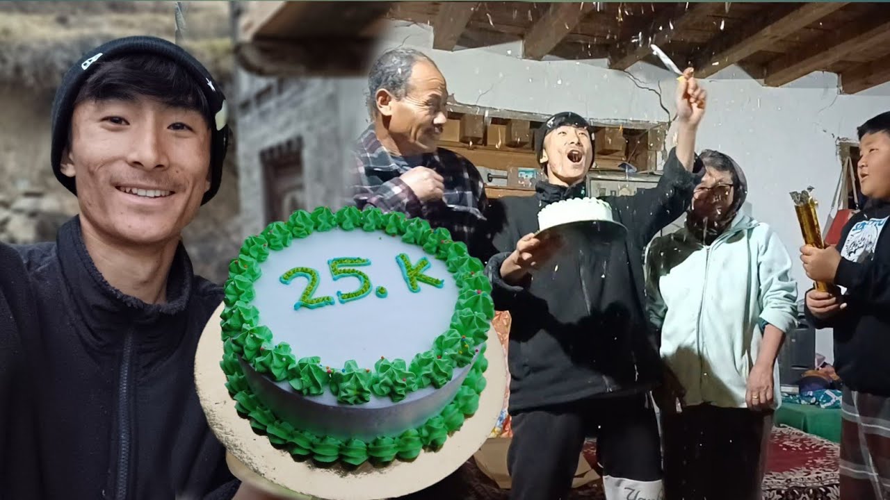 25k Subscribers Celebration with family.🎉