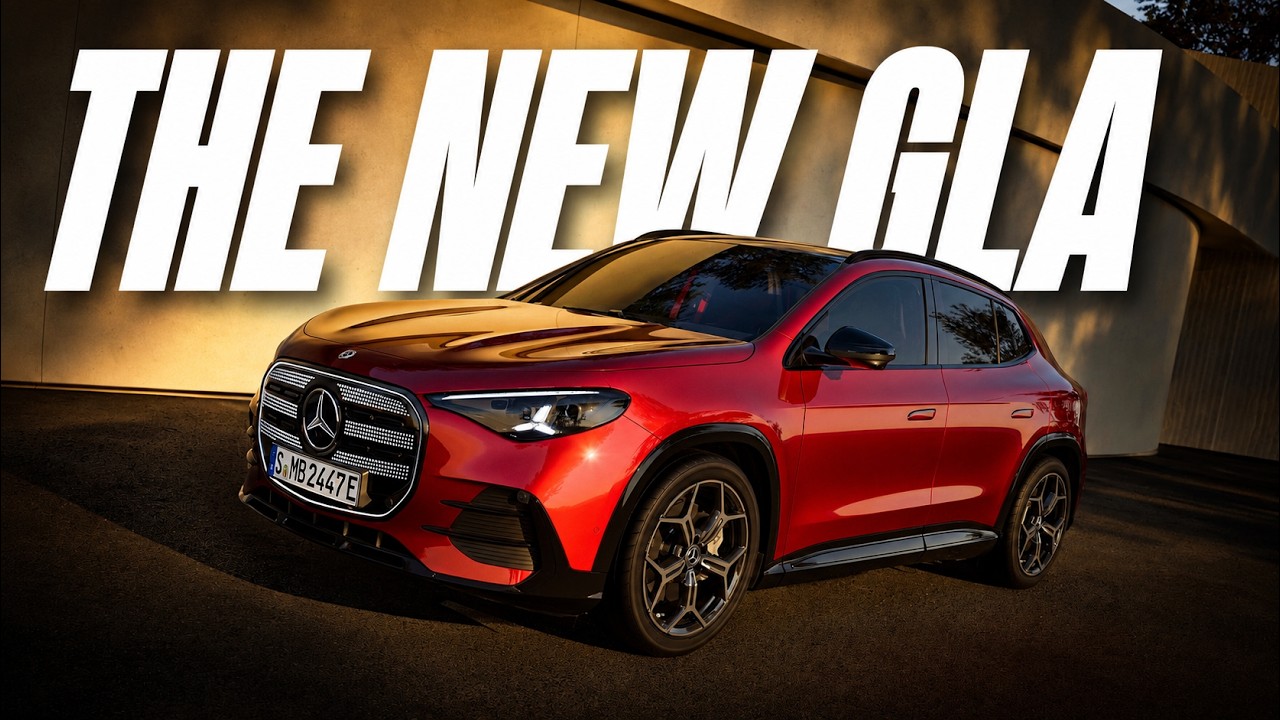 Новый Mercedes-Benz GLA &mdash; 657 км запаса хода, легендарная решетка радиатора и полностью переосмыс...